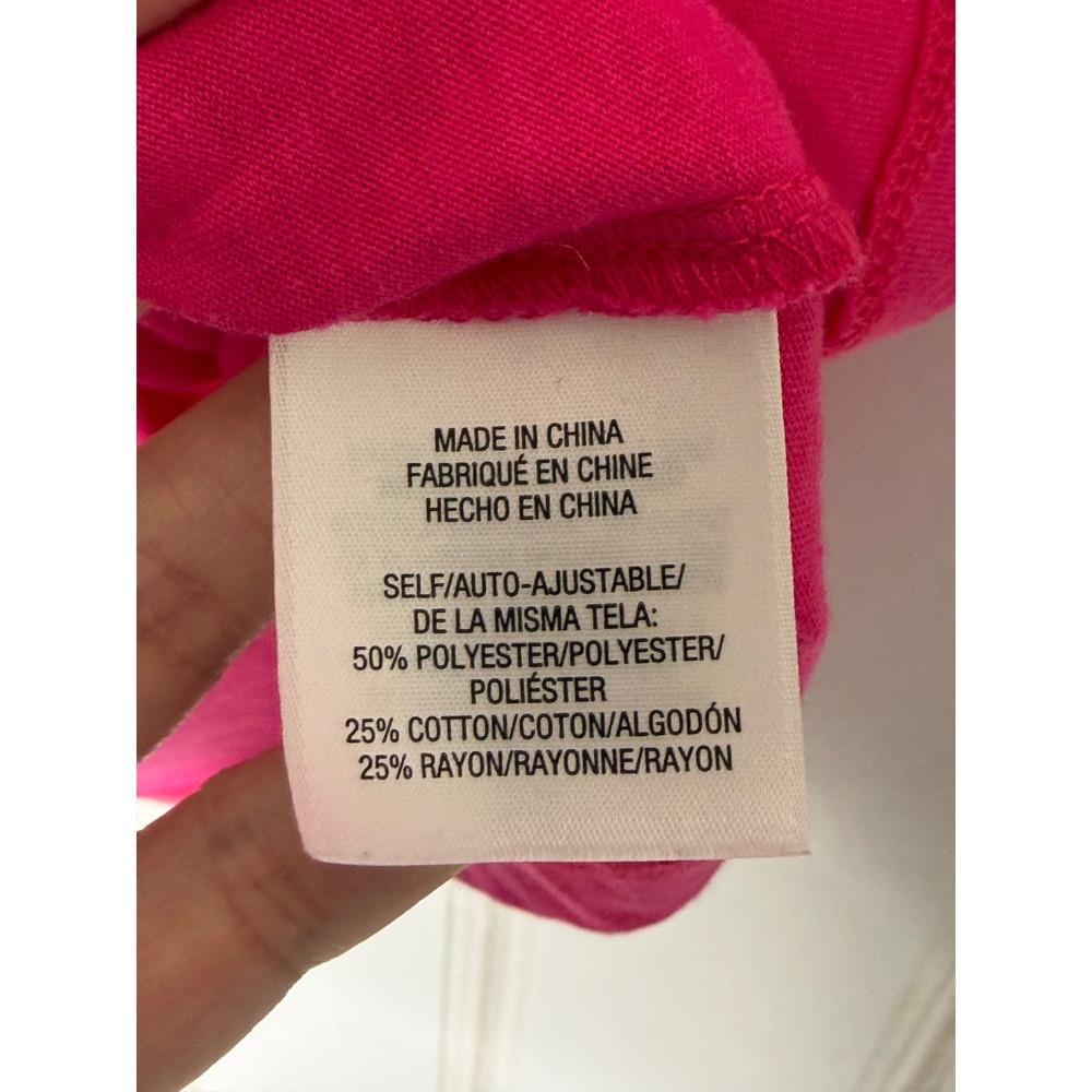 Favorite Daughter Womens Pink Graphic Tee Short Sleeve Crew Neck T-Shirt Medium - Picture 6 of 9
